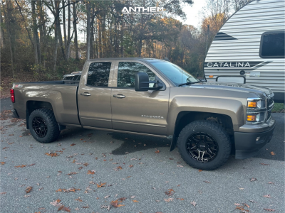 1 2015 Silverado 1500 Chevrolet Lt Stock Stock Anthem Off Road Valor Satin Black