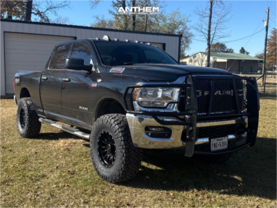 2020 Ram 2500 - 18x9 -12mm - Anthem Off-Road Talon - Suspension Lift 2.5" - 37" x 13.5"