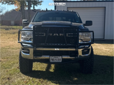 1 2020 2500 Ram Tradesman Rough Country Leveling Kit Anthem Off Road Talon Gloss Black