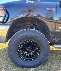 1 2020 2500 Ram Tradesman Rough Country Leveling Kit Anthem Off Road Talon Gloss Black