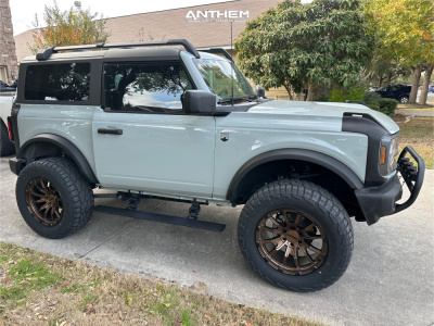 2022 Ford Bronco - 20x10 -24mm - Anthem Off-Road Talon - Suspension Lift 3.5" - 35" x 12.5"