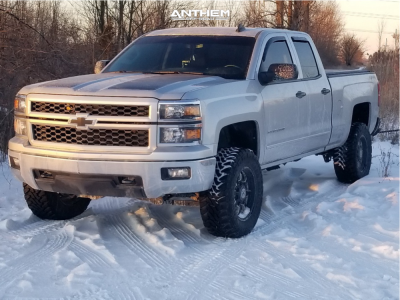 1 2015 Silverado 1500 Chevrolet Bds Suspension Lift 4in Anthem Commander Black