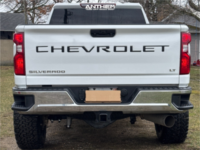 1 2023 Silverado 2500 Hd Chevrolet Lt Rough Country Suspension Lift 3in Anthem Off Road Intimidator Black