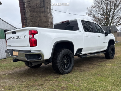 1 2023 Silverado 2500 Hd Chevrolet Lt Rough Country Suspension Lift 3in Anthem Off Road Intimidator Black