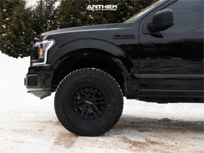 1 2019 F 150 Ford Xlt Unknown Suspension Lift 25in Anthem Off Road Valor Satin Black
