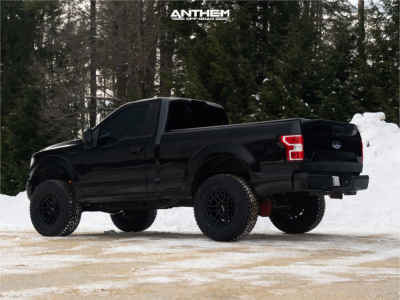 1 2019 F 150 Ford Xlt Unknown Suspension Lift 25in Anthem Off Road Valor Satin Black