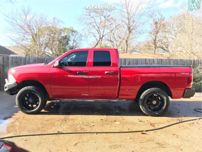 1 2012 Ram 1500 Dodge Bilstein Leveling Kit Anthem Commander Matte Black