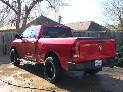 1 2012 Ram 1500 Dodge Bilstein Leveling Kit Anthem Commander Matte Black