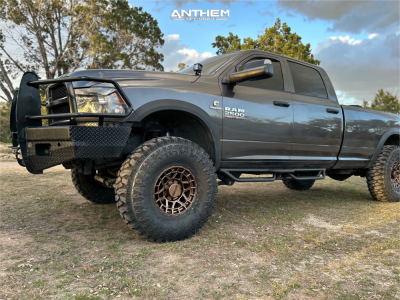 1 2017 2500 Ram Tradesman Bds Suspension Lift 4in Anthem Off Road Valor Matte Bronze