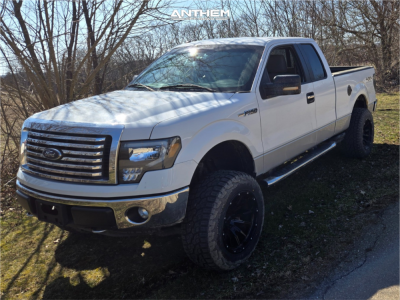 2011 Ford F-150 - 20x12 -44mm - Anthem Off-Road Talon - Suspension Lift 6" - 35" x 12.5"