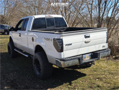 1 2011 F 150 Ford Xlt Rough Country Suspension Lift 6in Anthem Off Road Talon Black
