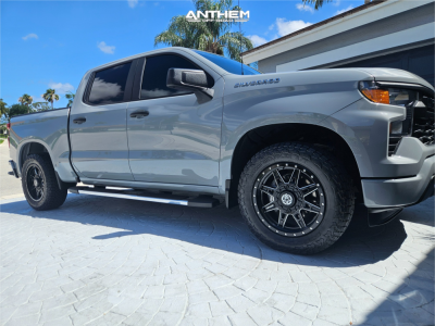 2025 Chevrolet Silverado 1500 - 20x9 0mm - Anthem Off-Road Rogue - Stock Suspension - 275/65R20