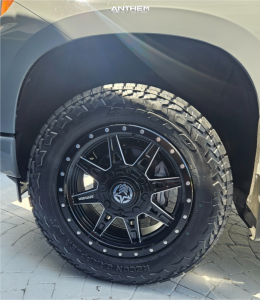 1 2025 Silverado 1500 Chevrolet Custom Stock Stock Anthem Off Road Equalizer Black Milled