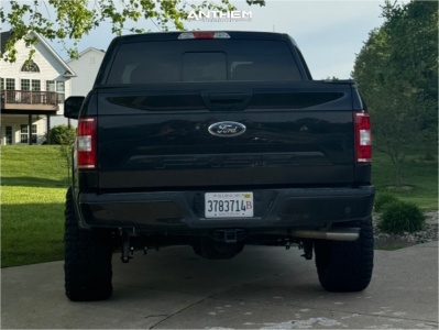 1 2020 F 150 Ford Xlt Rough Country Suspension Lift 3in Anthem Off Road Avenger Satin Black