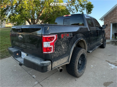 1 2020 F 150 Ford Xlt Rough Country Suspension Lift 3in Anthem Off Road Avenger Satin Black