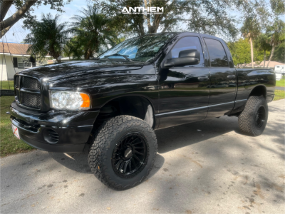 1 2004 Ram 2500 Dodge Slt Unknown Leveling Kit Anthem Off Road Turbine Gloss Black