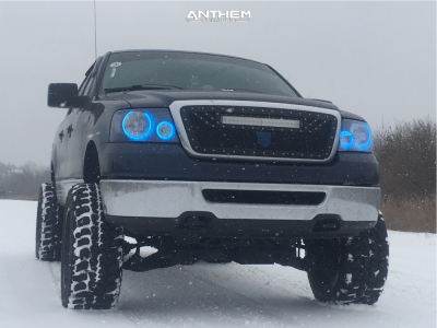 1 2006 F 150 Ford Rough Country Suspension Lift 6in Anthem Commander Black