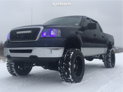 1 2006 F 150 Ford Rough Country Suspension Lift 6in Anthem Commander Black