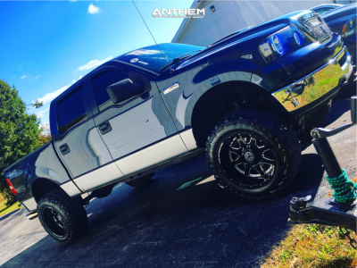 1 2006 F 150 Ford Rough Country Suspension Lift 6in Anthem Commander Black