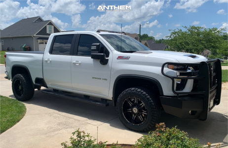 2023 Chevrolet Silverado 2500 HD - 20x12 -44mm - Anthem Off-Road Equalizer - Stock Suspension - 33" x 12.5"