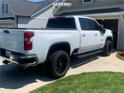 1 2023 Silverado 2500 Hd Chevrolet Lt Stock Stock Anthem Off Road Equalizer Black Milled