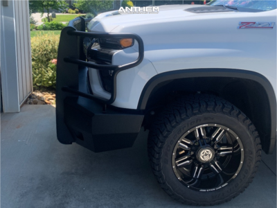 1 2023 Silverado 2500 Hd Chevrolet Lt Stock Stock Anthem Off Road Equalizer Black Milled