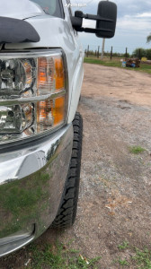 1 2009 Silverado 2500 Hd Chevrolet Ltz Stock Stock Anthem Off Road Equalizer Black Milled