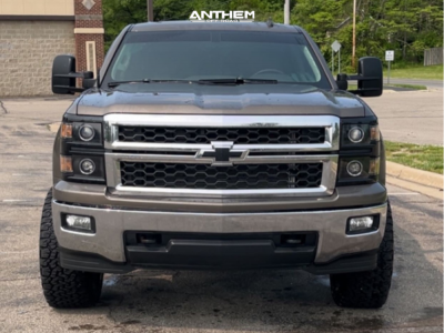 1 2014 Silverado 1500 Chevrolet Lt Bds Suspension Lift 4in Anthem Off Road Equalizer Gloss Black