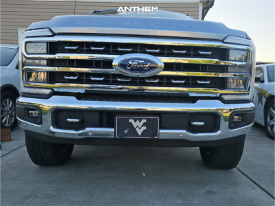 1 2023 F 250 Super Duty Ford Lariat Oem Leveling Kit Anthem Off Road Turbine Gloss Black