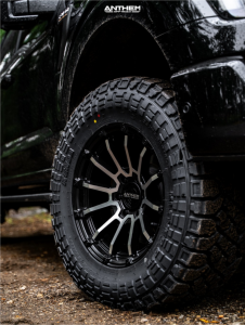 1 2022 F 150 Ford Tremor Rough Country Suspension Lift 25in Anthem Off Road Raider Black Machined