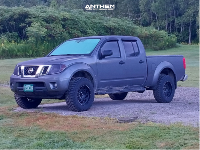 1 2019 Frontier Nissan Sv Bilstein Leveling Kit Anthem Off Road Avenger Black Milled