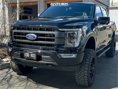 2023 Ford F-150 - 20x10 -24mm - Anthem Off-Road Talon - Suspension Lift 6" - 35" x 12.5"