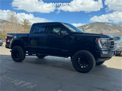 1 2023 F 150 Ford Lariat Bds Suspension Lift 6in Anthem Off Road Talon Gloss Black