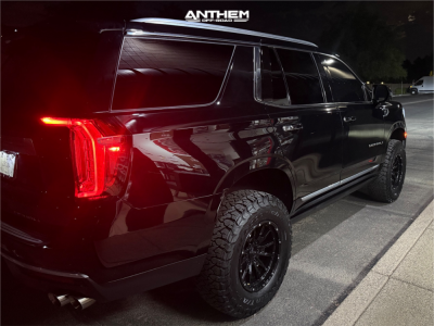 1 2022 Yukon Gmc Denali Readylift Suspension Lift 3in Anthem Off Road Talon Gloss Black