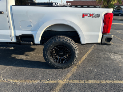 1 2024 F 250 Super Duty Ford Xlt Zone Suspension Lift 5in Anthem Off Road Valor Satin Black