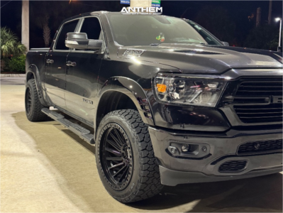 2020 Ram 1500 - 22x12 -44mm - Anthem Off-Road Turbine - Leveling Kit - 305/45R22