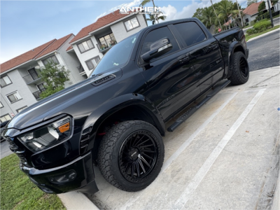 1 2020 1500 Ram Big Horn Unknown Leveling Kit Anthem Off Road Turbine Gloss Black