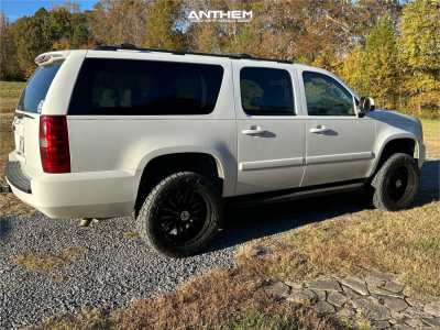1 2007 Suburban 1500 Chevrolet Lt Rough Country Suspension Lift 35in Anthem Off Road Equalizer Black Milled