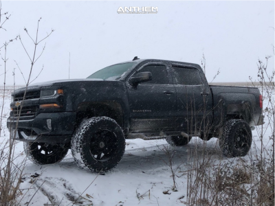 1 2017 Silverado 1500 Chevrolet Bds Suspension Lift 6in Anthem Commander Black