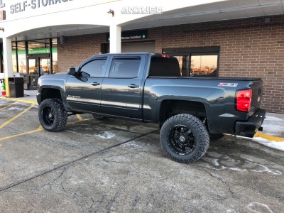 1 2017 Silverado 1500 Chevrolet Bds Suspension Lift 6in Anthem Commander Black