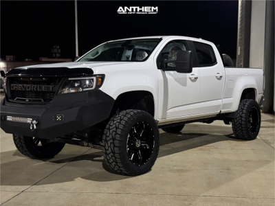 2017 Chevrolet Colorado - 20x10 -24mm - Anthem Off-Road Equalizer - Suspension Lift 5.5" - 275/55R20