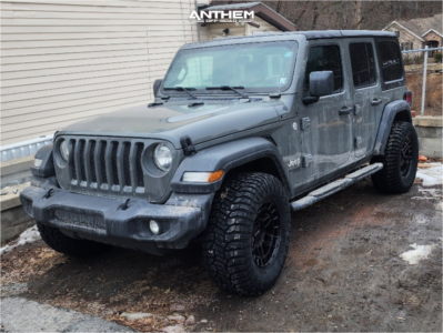 1 2018 Wrangler Jl Jeep Unlimited Sport Stock Stock Anthem Off Road Valor Satin Black