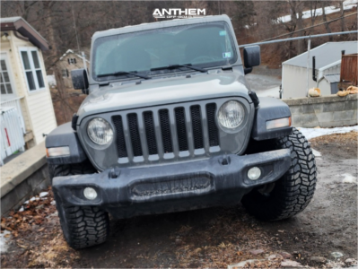 1 2018 Wrangler Jl Jeep Unlimited Sport Stock Stock Anthem Off Road Valor Satin Black