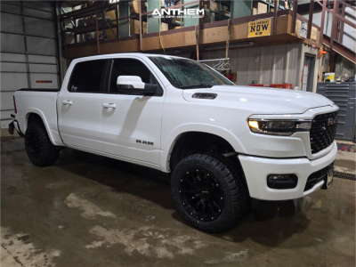 2025 Ram 1500 - 20x10 -24mm - Anthem Off-Road Talon - Suspension Lift 3.5" - 33" x 12.5"