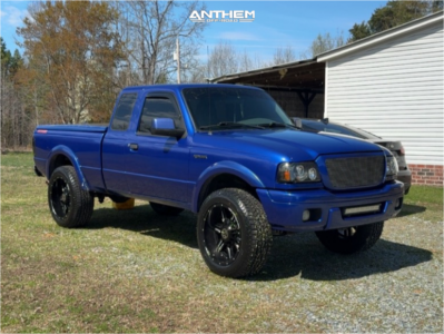2004 Ford Ranger - 20x10 -24mm - Anthem Off-Road Equalizer - Suspension Lift 4" - 275/60R20
