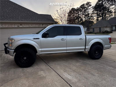 2016 Ford F-150 - 17x9 -12mm - Anthem Off-Road Liberty - Suspension Lift 3" - 35" x 12.5"