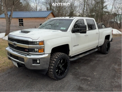 2017 Chevrolet Silverado 2500 HD - 20x10 -24mm - Anthem Off-Road Equalizer - Leveling Kit - 33" x 12.5"