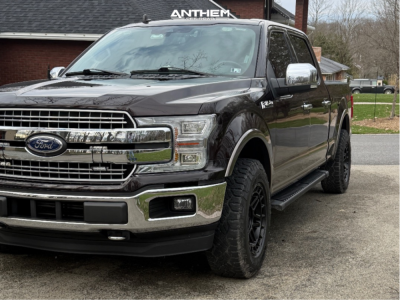 2018 Ford F-150 - 18x9 -12mm - Anthem Off-Road Valor - Stock Suspension - 265/70R18