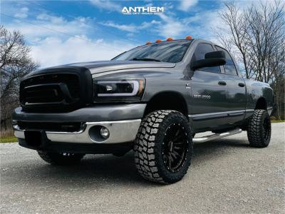 2006 Dodge Ram 2500 - 20x10 -24mm - Anthem Off-Road Talon - Leveling Kit - 33" x 12.5"
