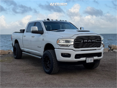 2024 Ram 2500 - 20x10 -24mm - Anthem Off-Road Talon - Suspension Lift 2.5" - 35" x 11.5"